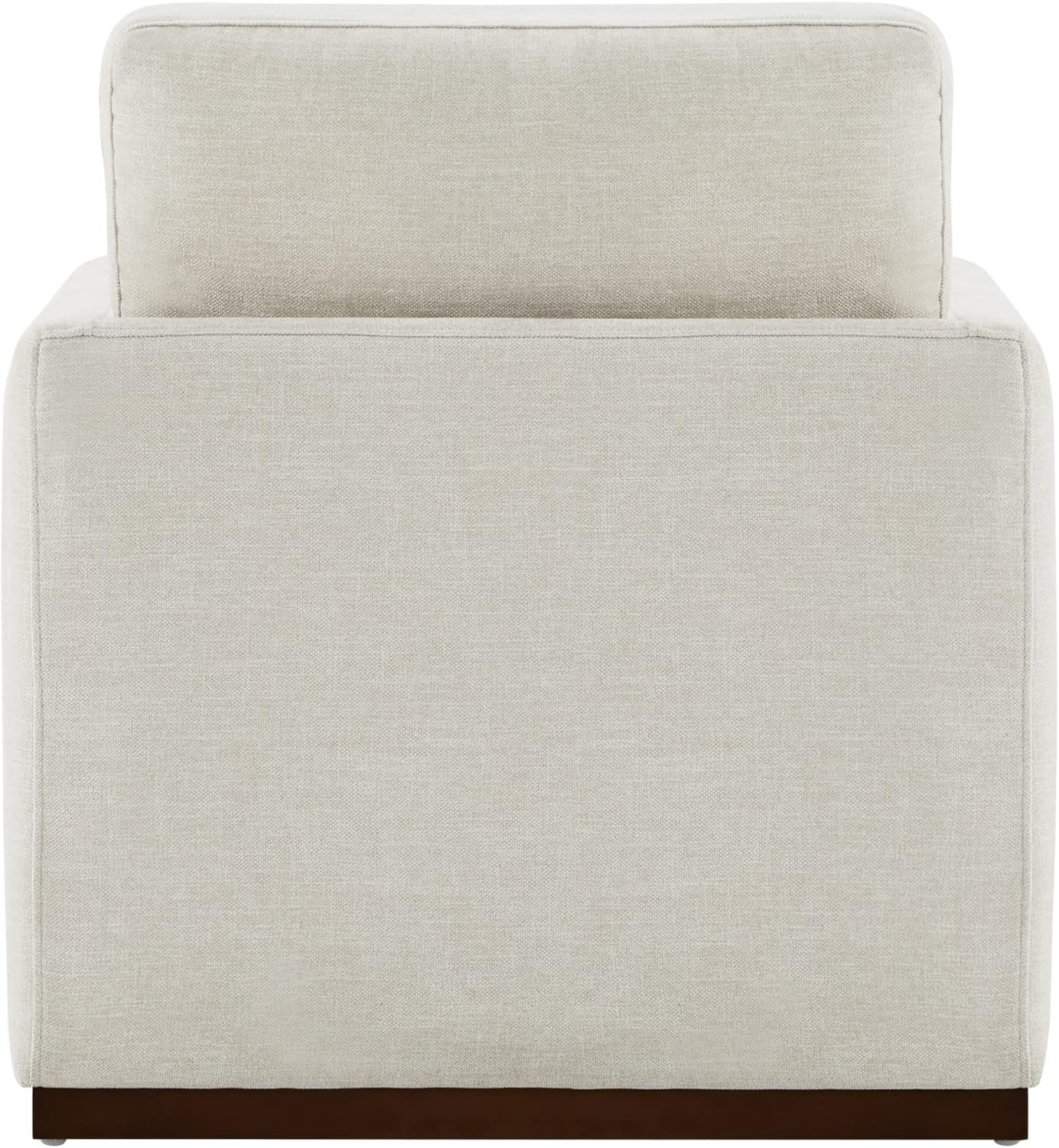 Swivel Linen Accent Armchair Mid Century Modern 360 Swivel