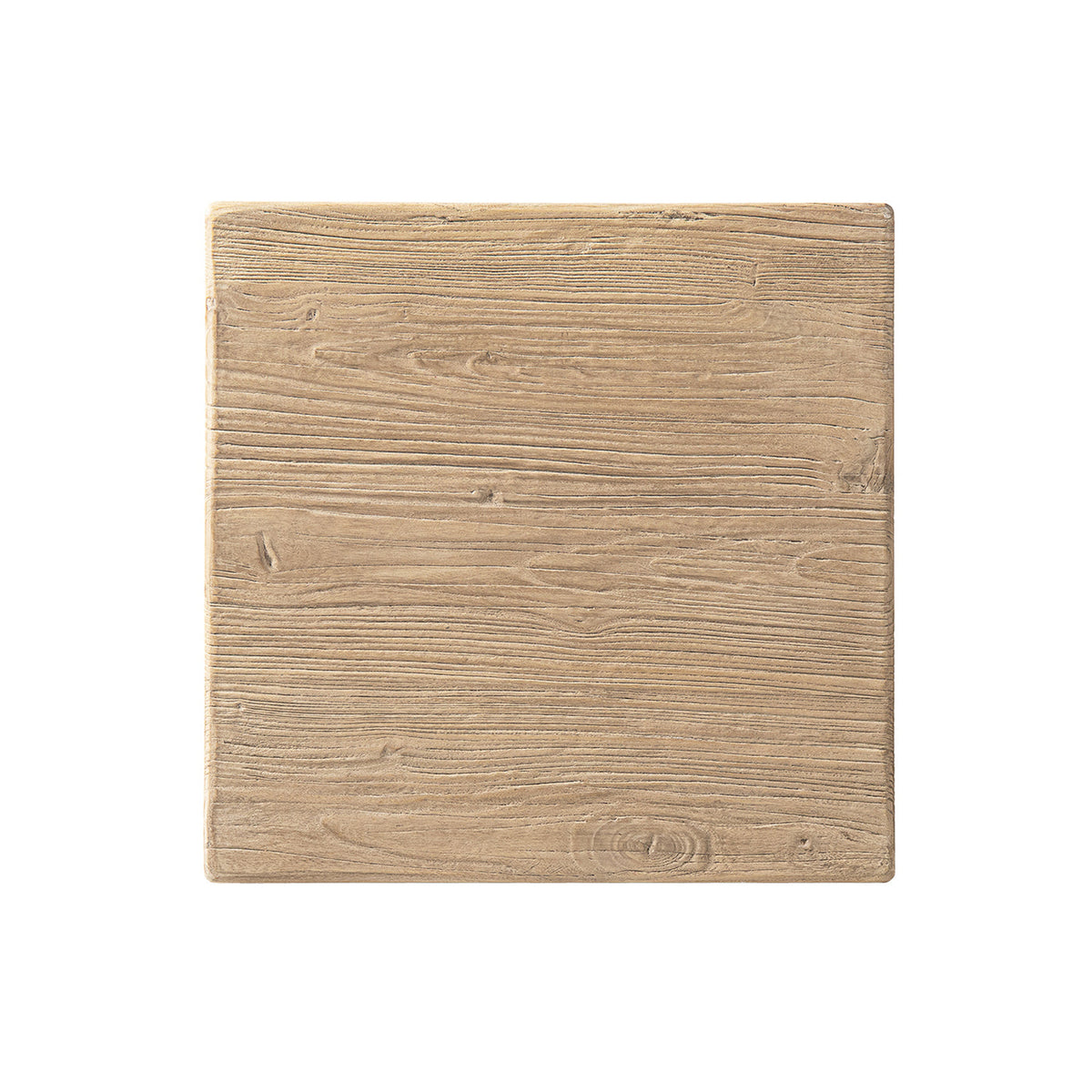 Hawthorne 18" Square Reclaimed Elm Trestle Side Table