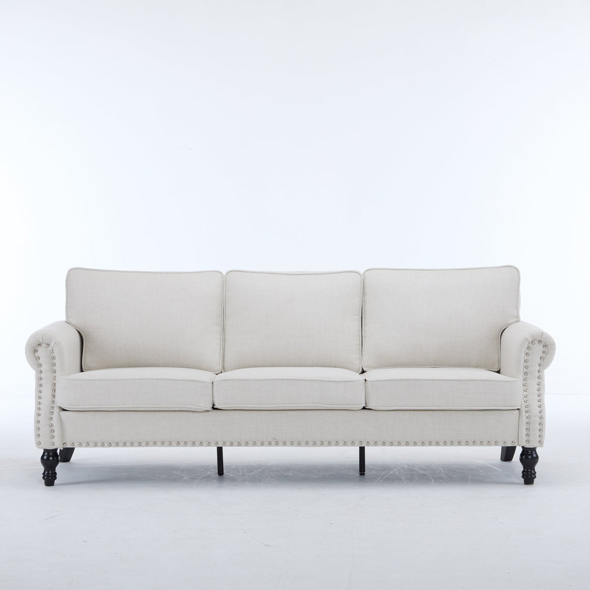 83 Inch Nailhead Trim Sofa for Living Room