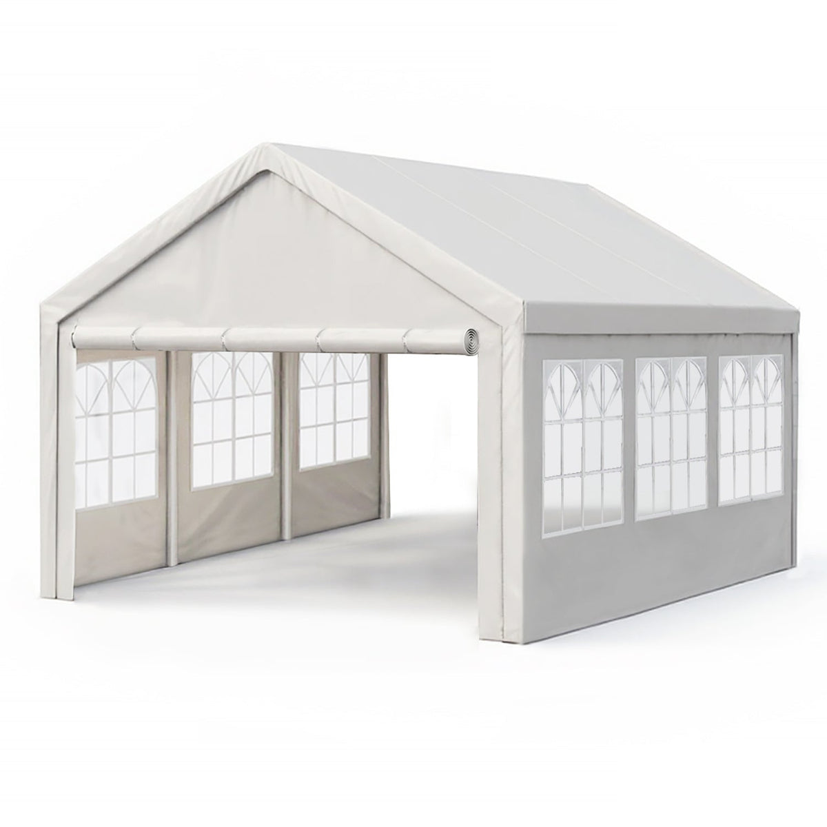 10'x20' Carport Canopy Party Tent with Removable Sidewalls
