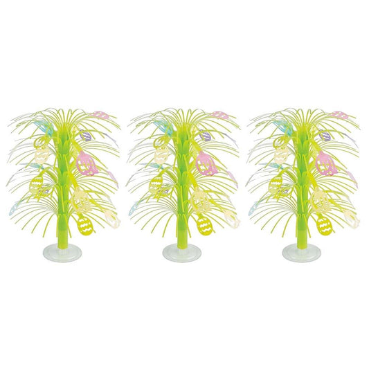 Set of 3 Easter Egg Trees Tabletop Decoration 13 Inches