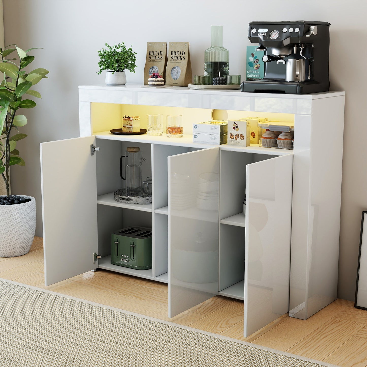 Living Room Sideboard Storage Cabinet