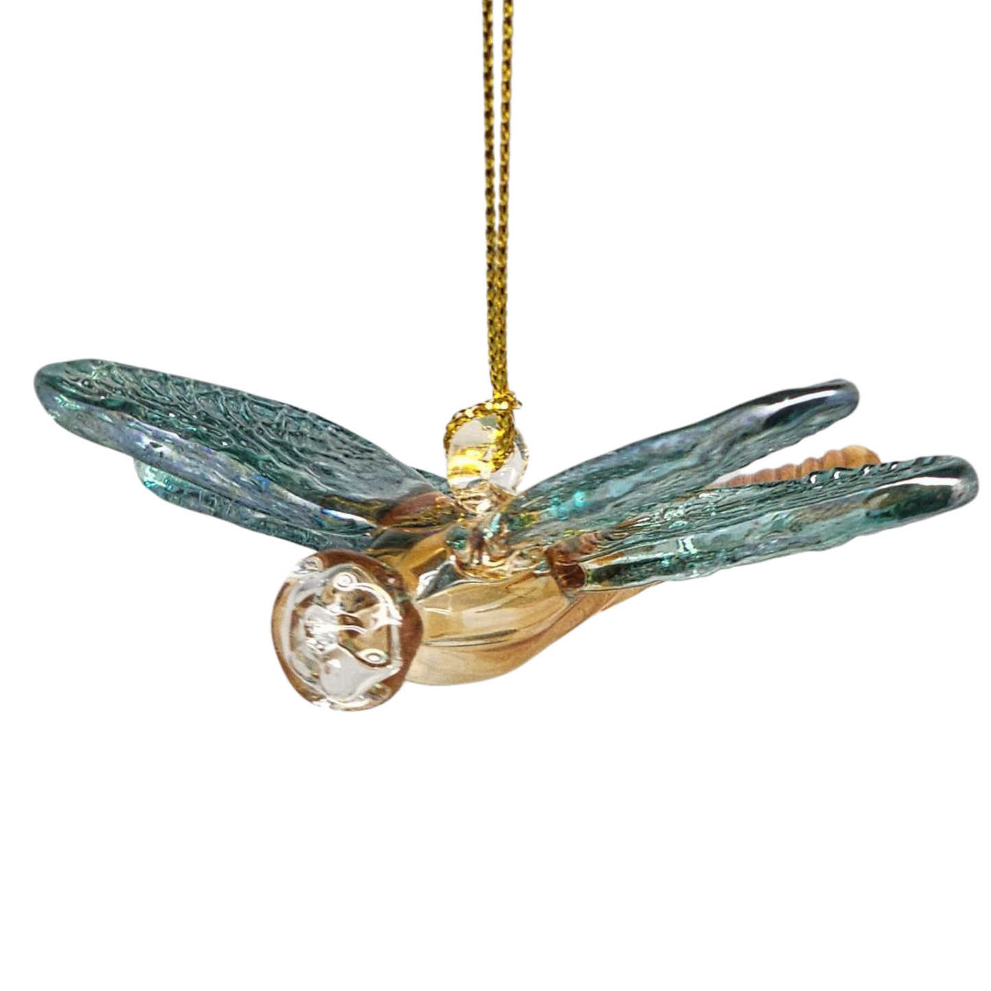 Egyptian Glass Dragon Fly - Green Wings