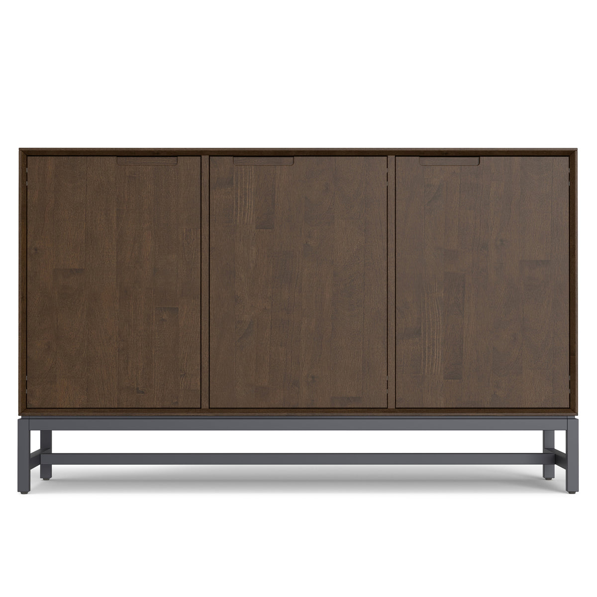 Banting 58 Inch Wide Solid Wood 3 Door Sideboard Buffet