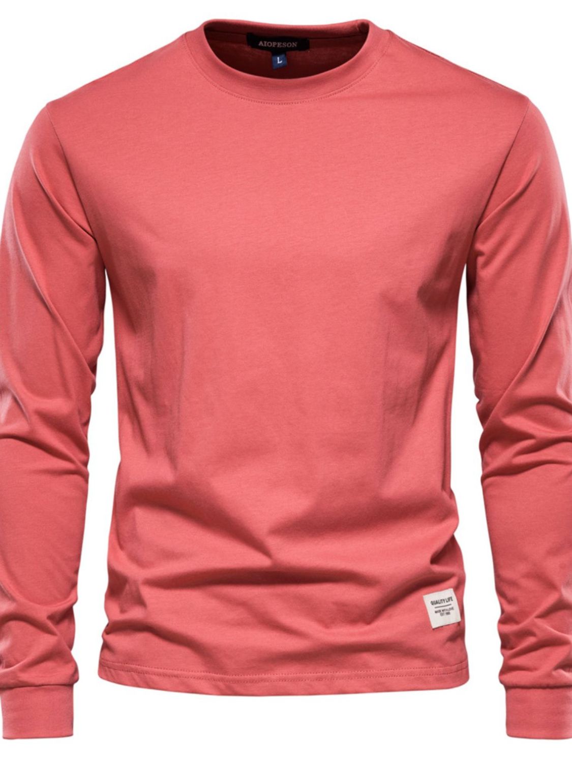 Round Neck Long Sleeve T-Shirt