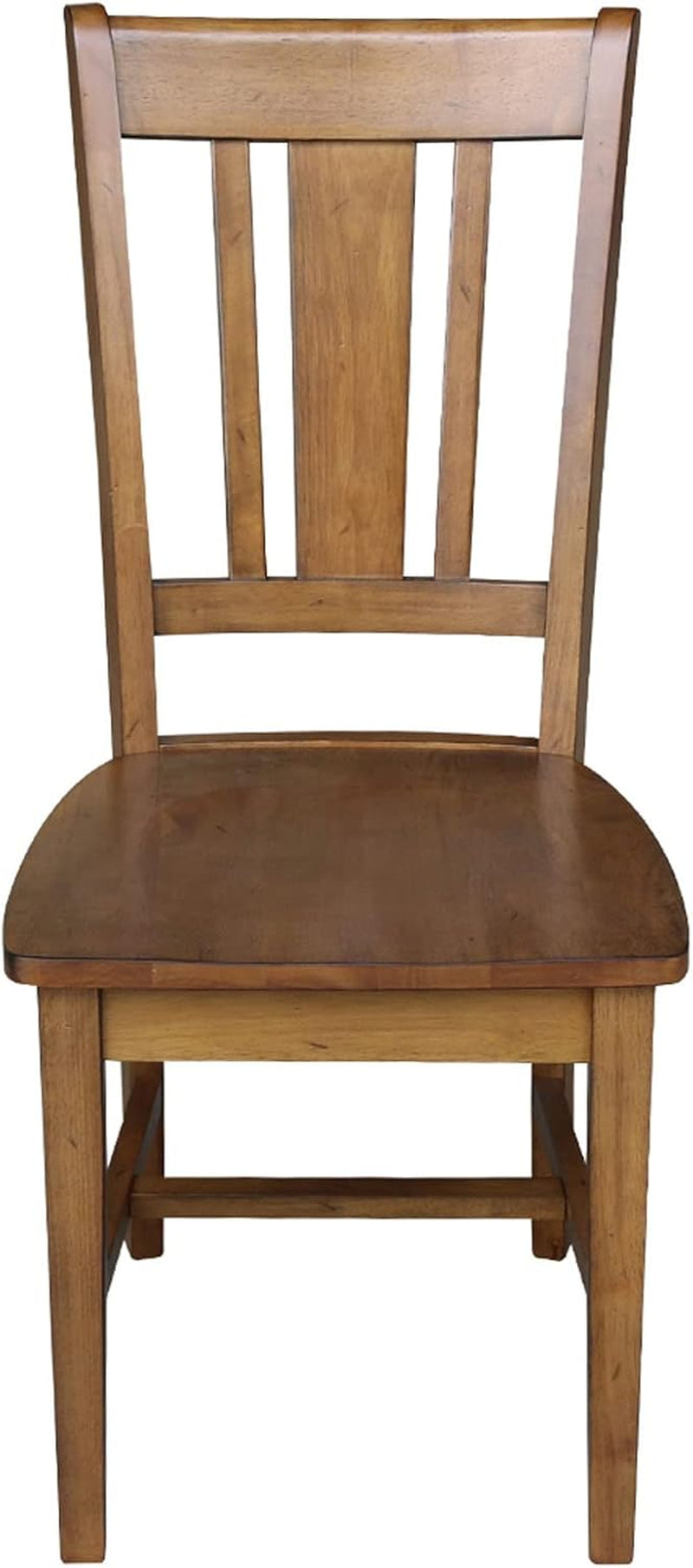 International Concepts San Remo Pecan Parawood Dining Chair
