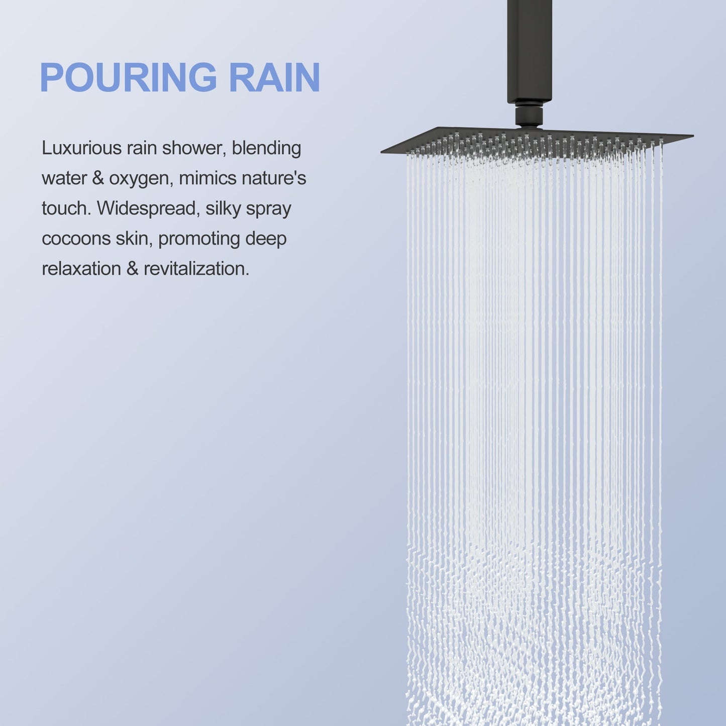 8-Inch Rainfall Shower Head