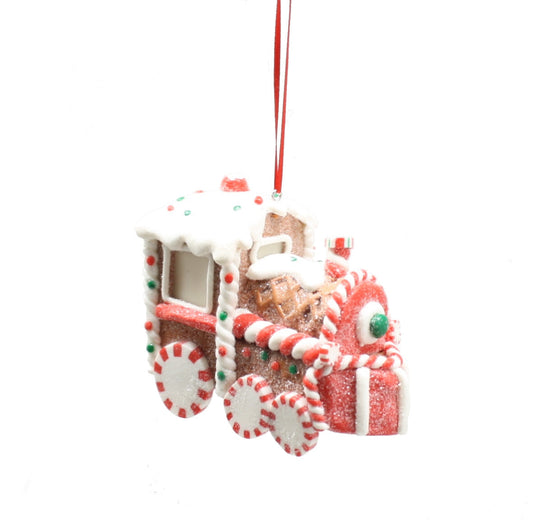 Gingerbread Train Ornament