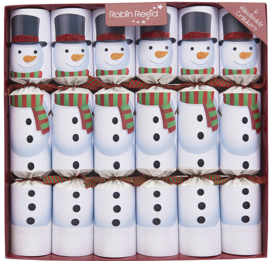 Racing Snowman Party Crackers