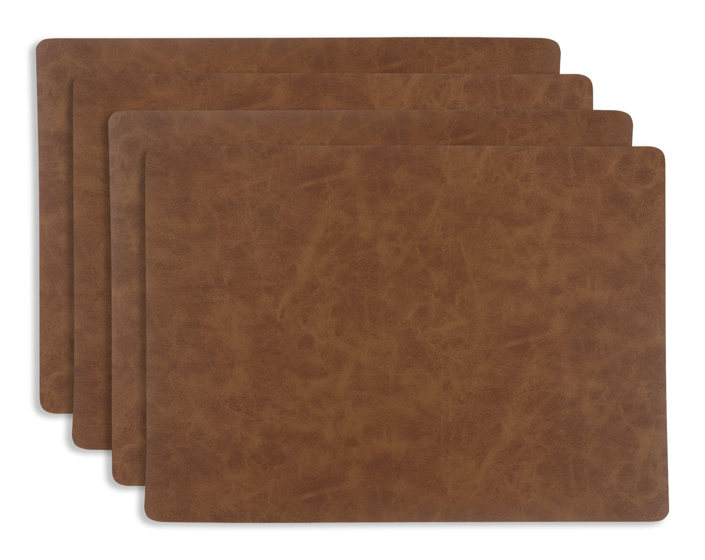 KAF Home Santiago Faux Leather Placemat, 13" x 18"
