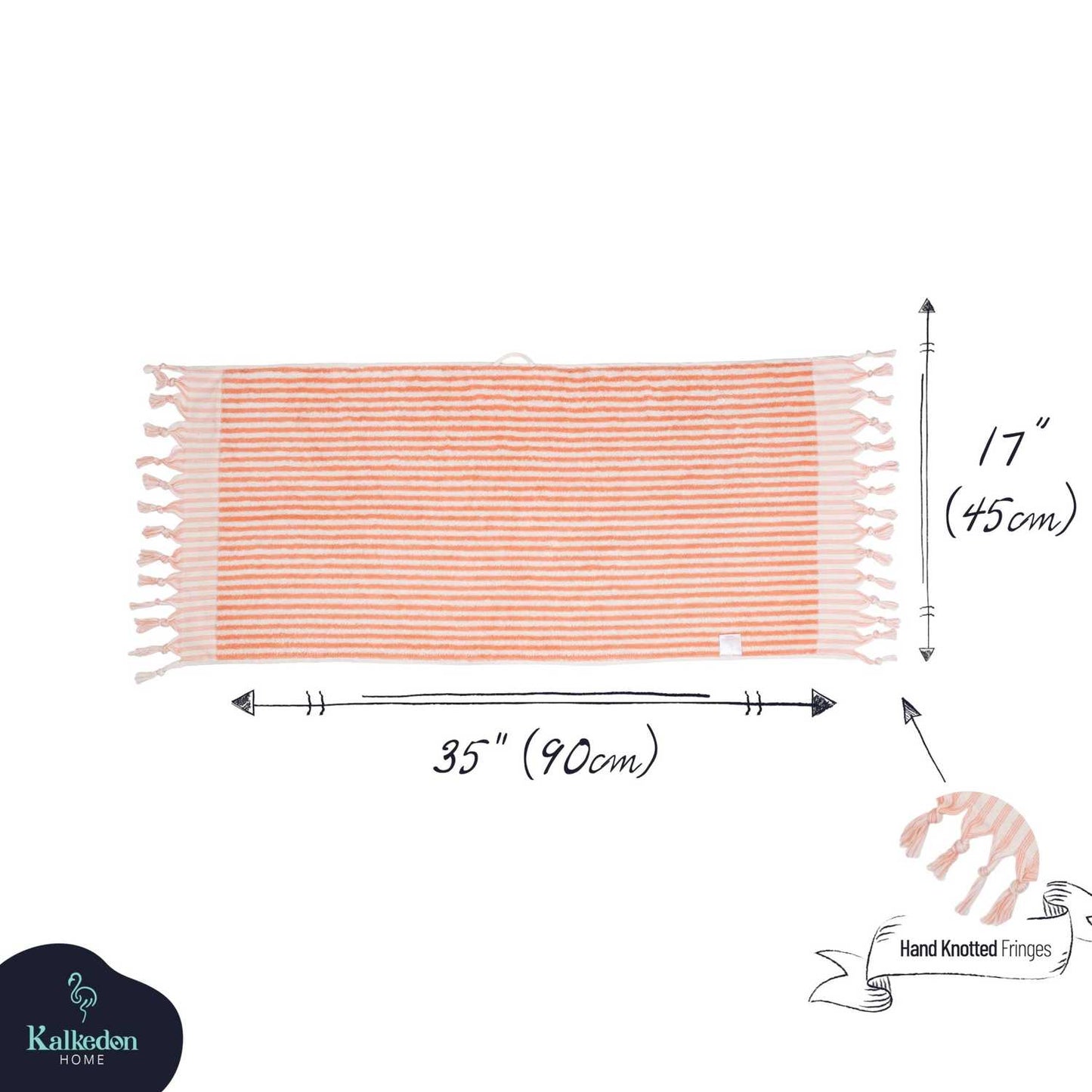 Striped Hand Towel