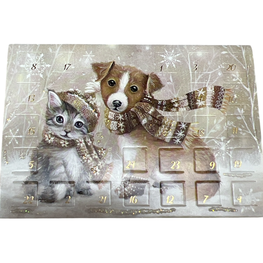 Cozy Companions Winter Miniature Advent Calendar Card