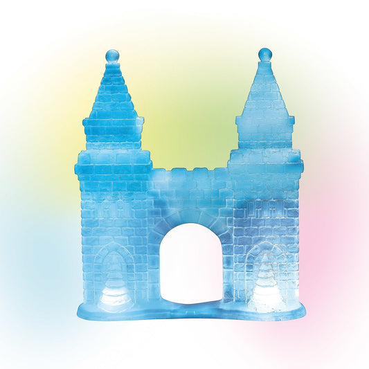 Lit Ice Castle Gate