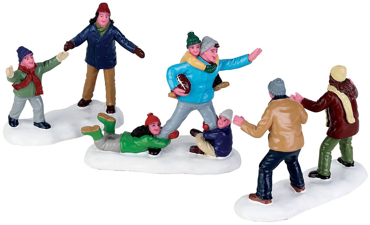 Snowy Football Fun - 5 Piece Set