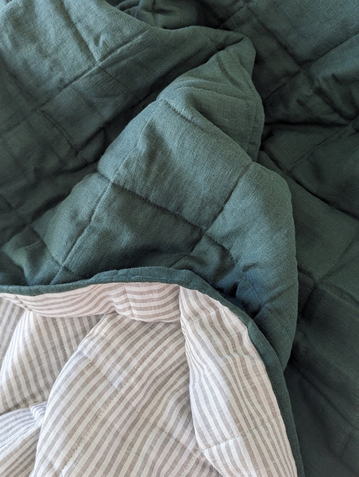 Reversible Linen Quilt