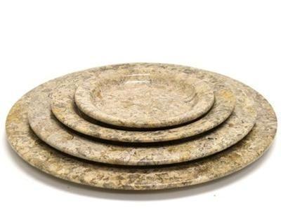 Fossil Stone 10-inch Decorative Plate