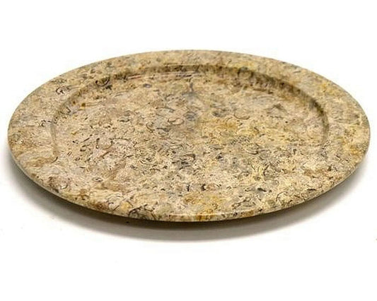Fossil Stone 12-inch Serving Plate