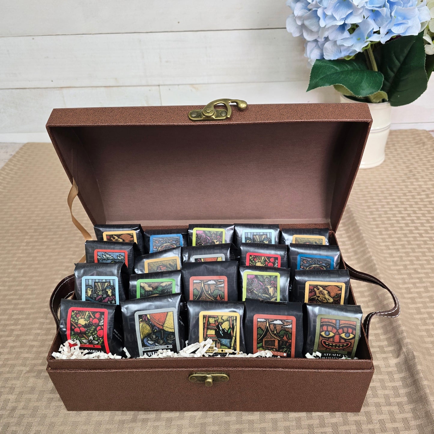 Coffee Trunk of Samplers Gift Basket