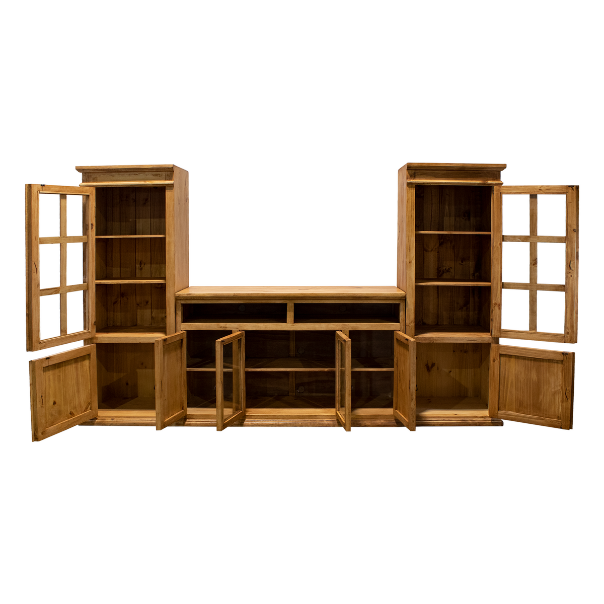 Santa Rita Rustic Entertainment Center