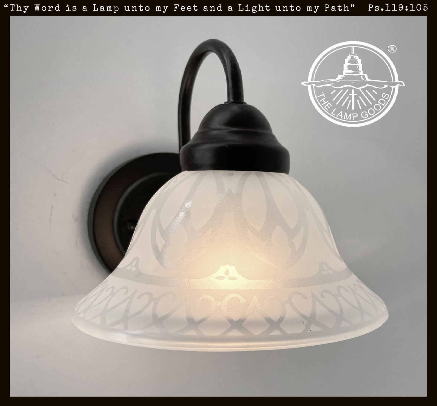 Etched Frost Milk Glass Wall Sconce Light Art Deco