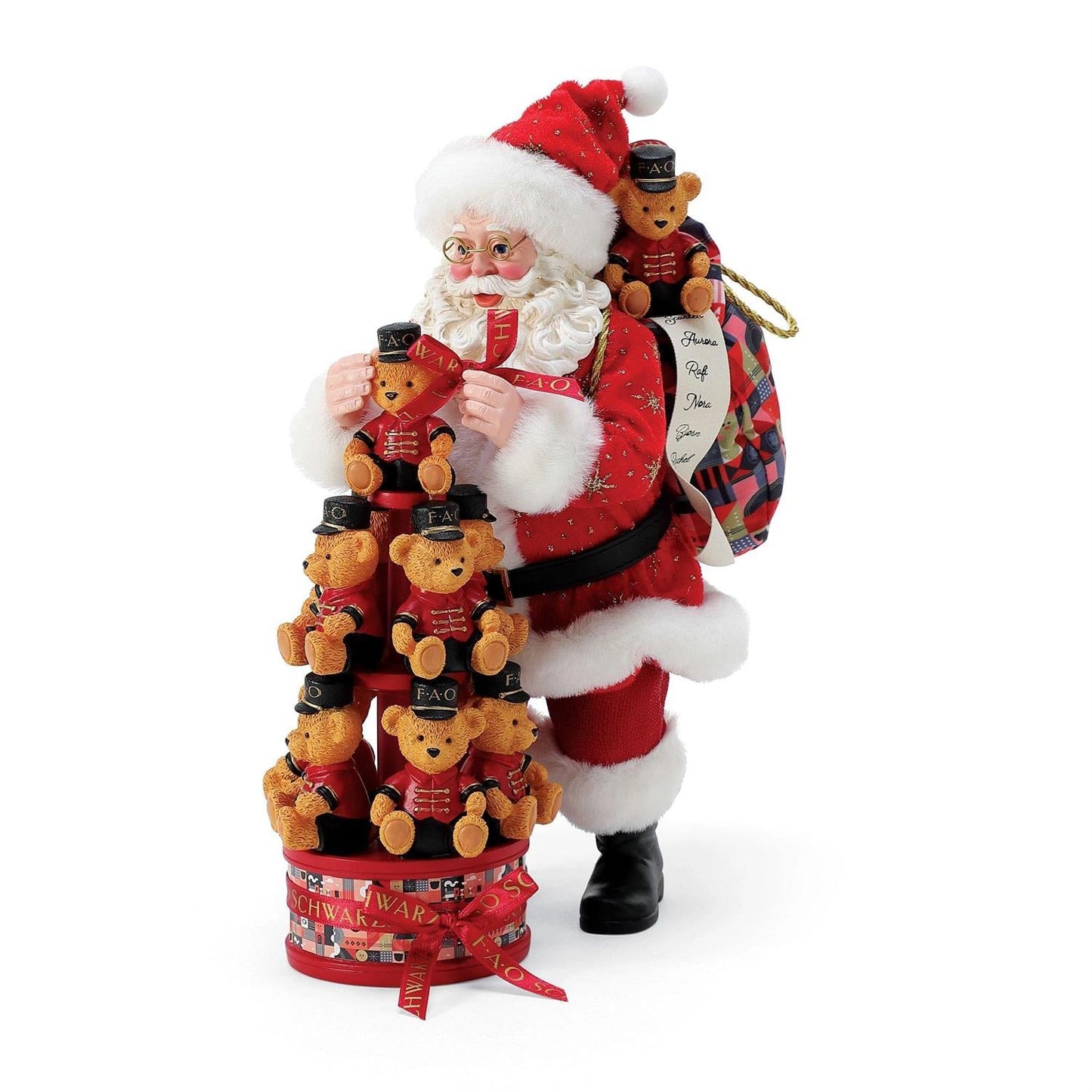 FAO Teddy Bear Tower - Santa Claus