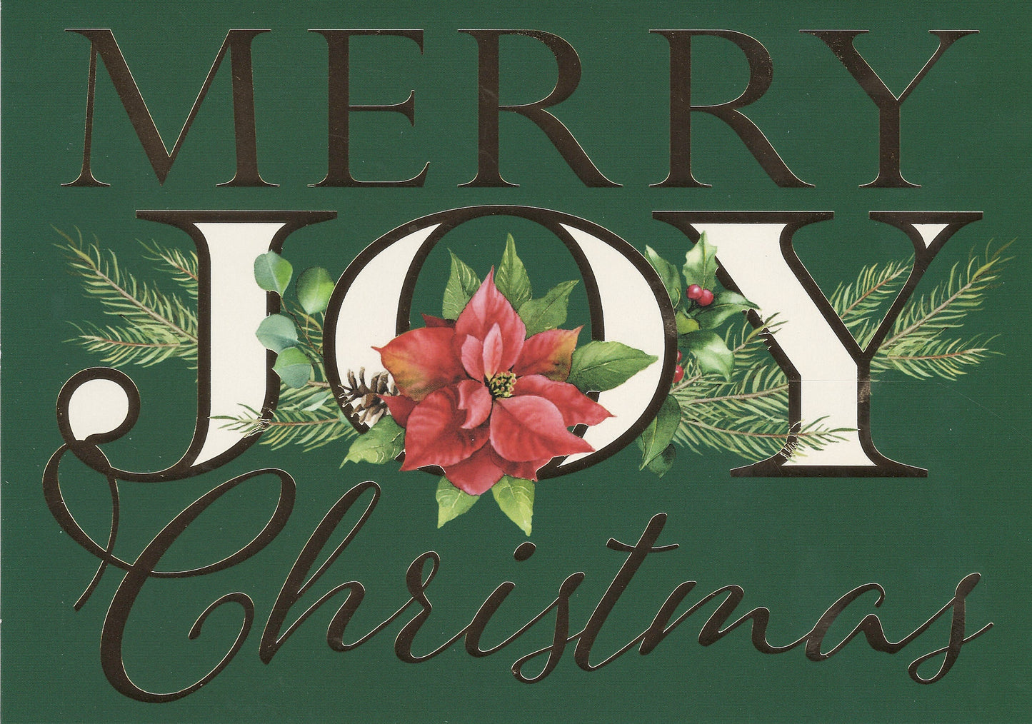 30 Value Pack Merry Joy Christmas Boxed Cards