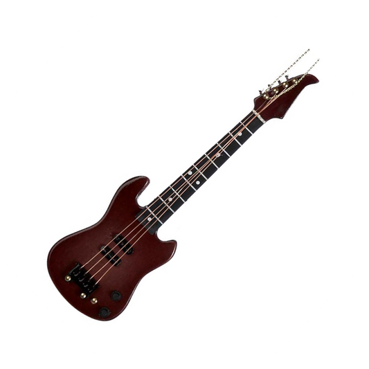 Electric Bass Guitar Ornament