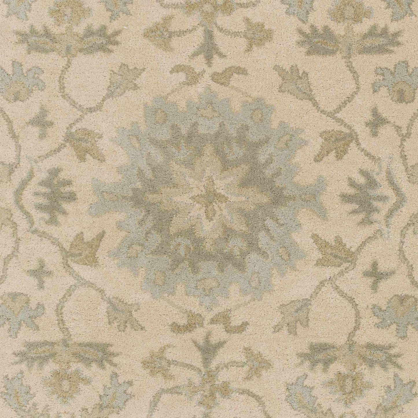 Hazen 1197 Hand Tufted Light Beige Wool Rug