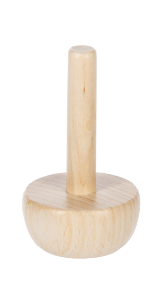 Roly-Poly Panda Wood Stacker