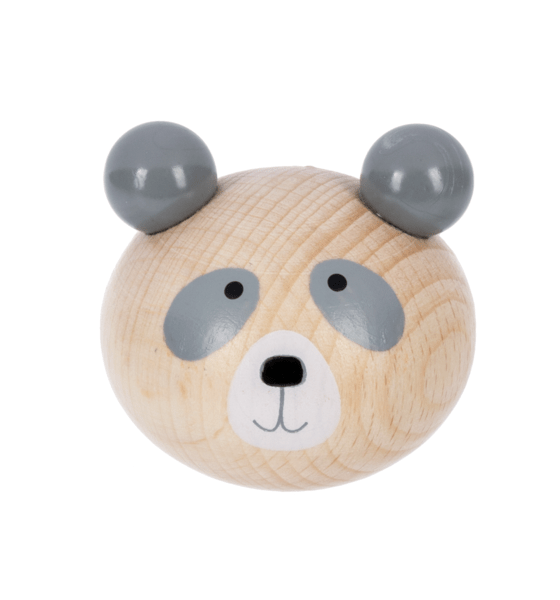 Roly-Poly Panda Wood Stacker