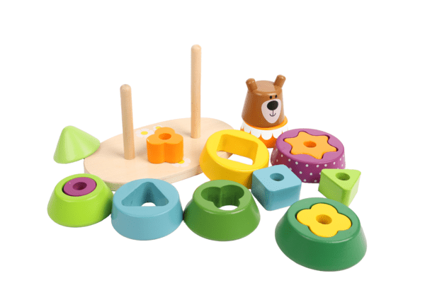 Woodland Sort & Stack Wooden Puzzle
