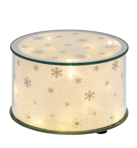 LED Light Up Snowflake Riser Displayer Set (3 pc. set)