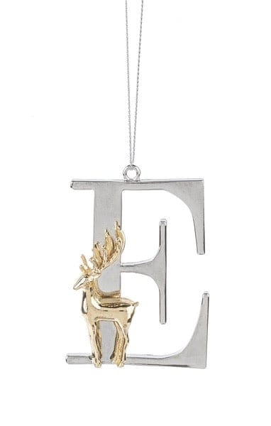 Elegant Reindeer Ornament - E