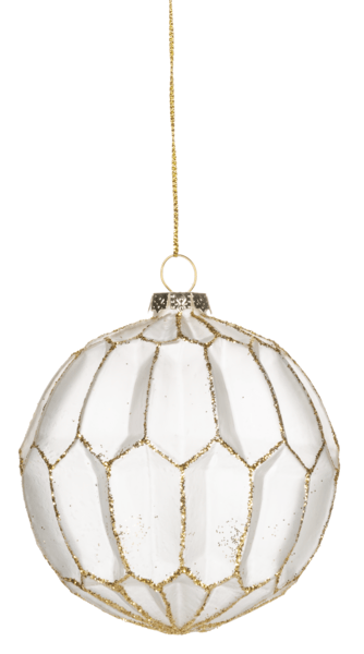 Sand Textured Ball Ornaments (6 pc. ppk.) - Final Sale