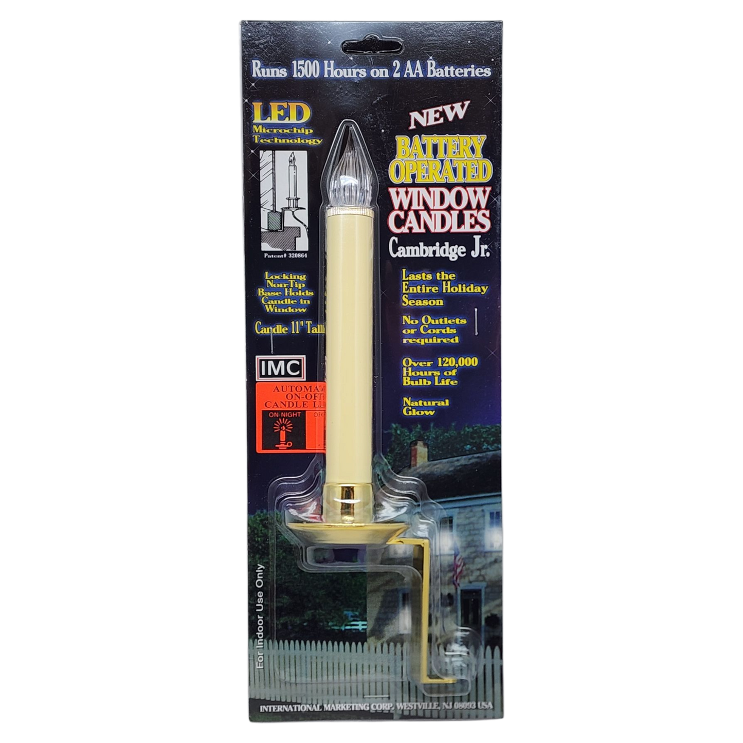 Cambridge Jr Sensor 11" LED Lamp - Brass Color