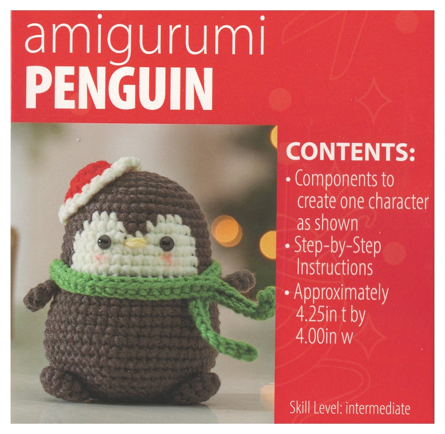 Amigurumi Crochet Kit - Penguin