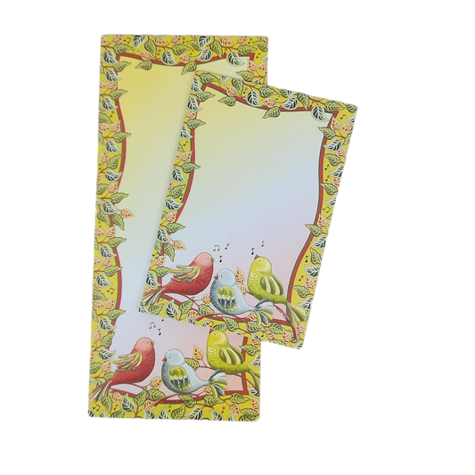 Deluxe List Pad Gift Set - Songbirds