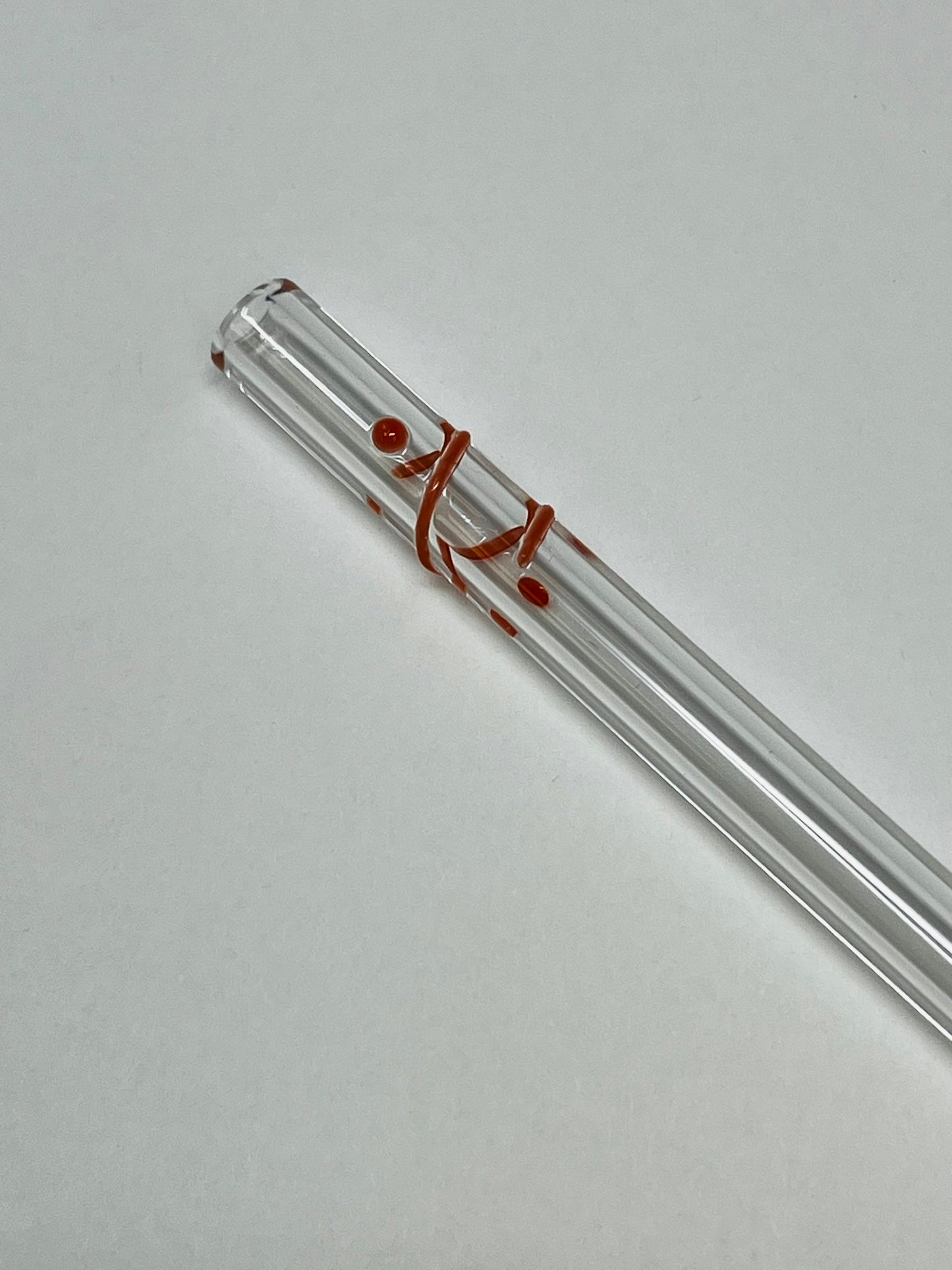 Reusable Glass Drinking Straws, 9.5mm x 8 inch, Sold Individually