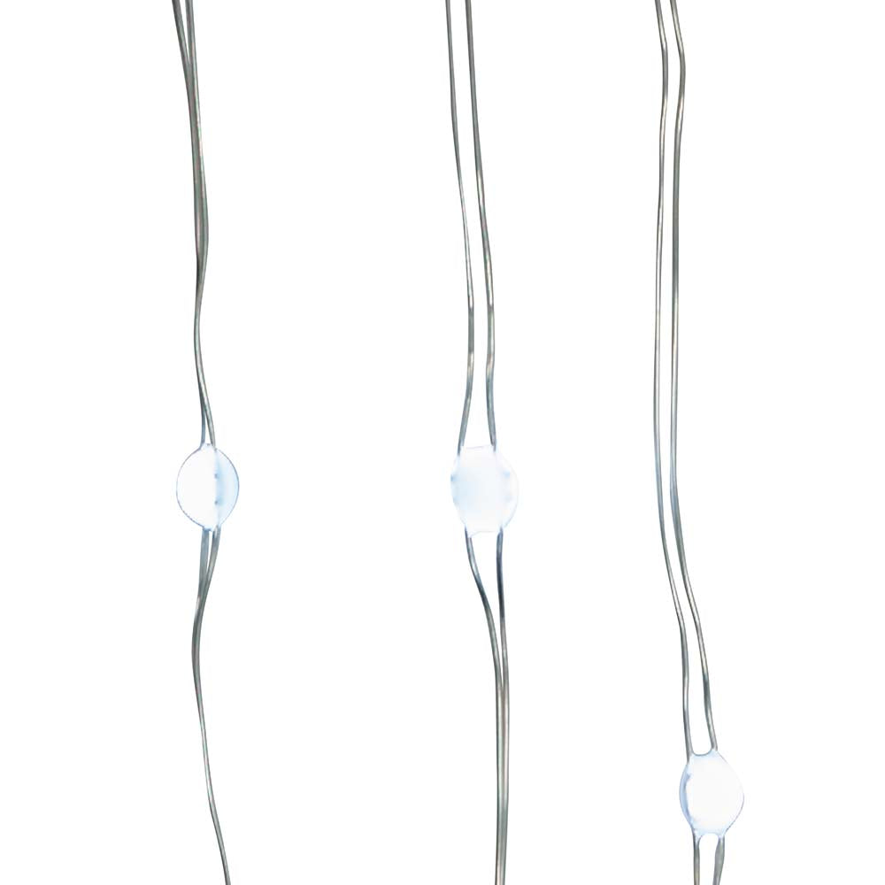 50-Light Battery-Operated Cool White Superbright LED Light Set