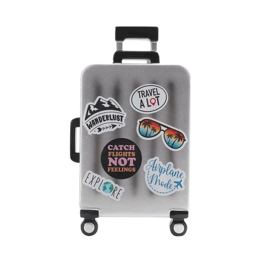 Adventure Awaits Suitcase Ornament