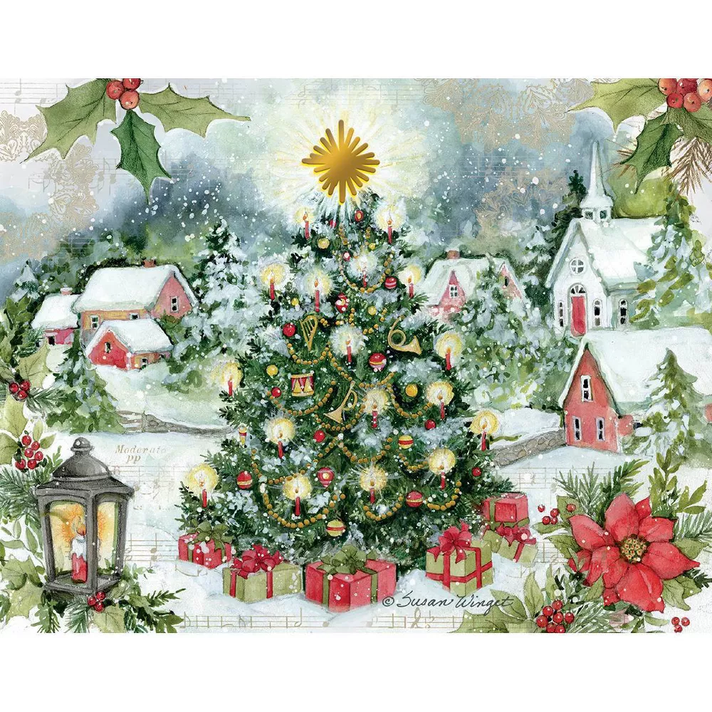 Christmas Tree  Boxed Christmas Cards
