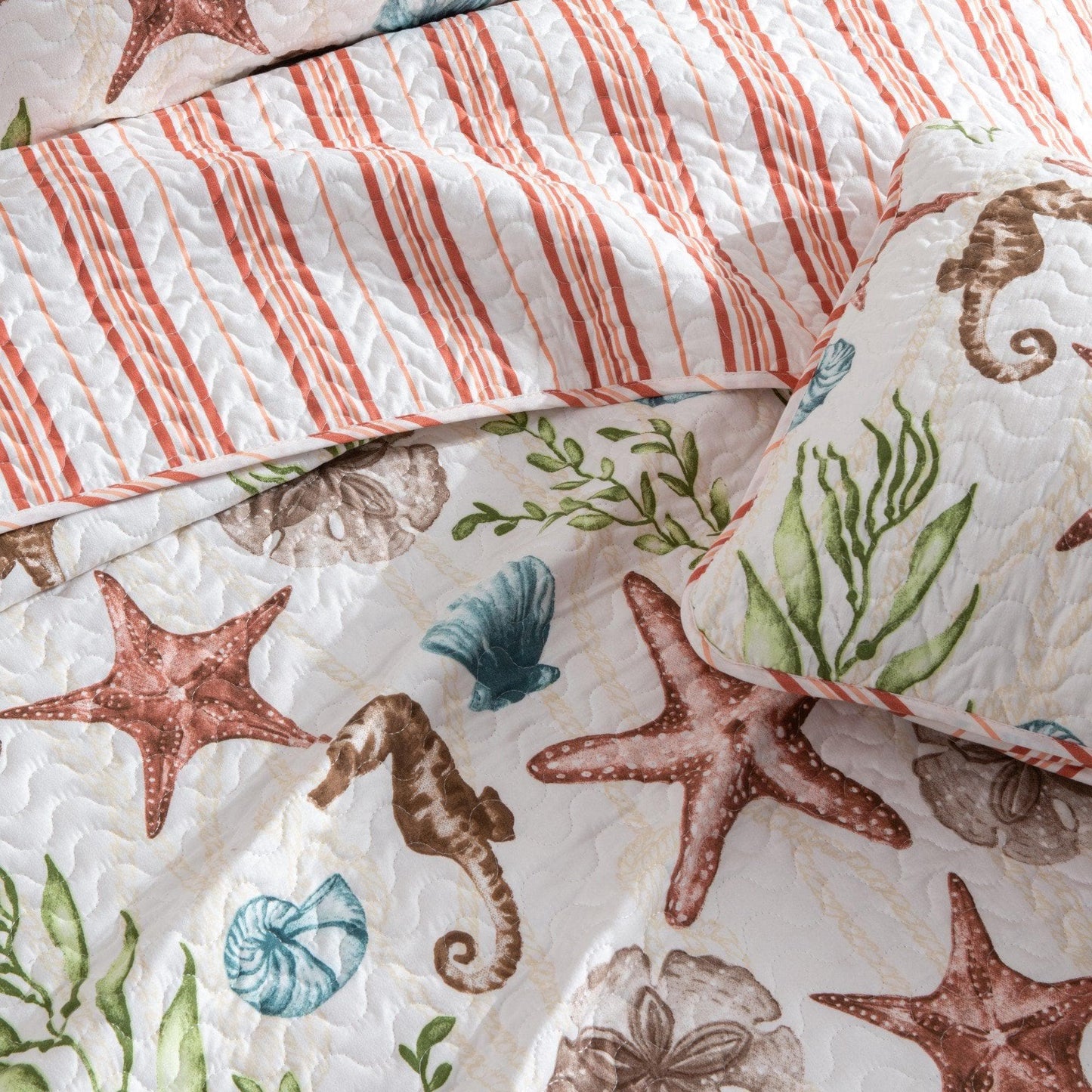Castaway Coastal Quilt Set