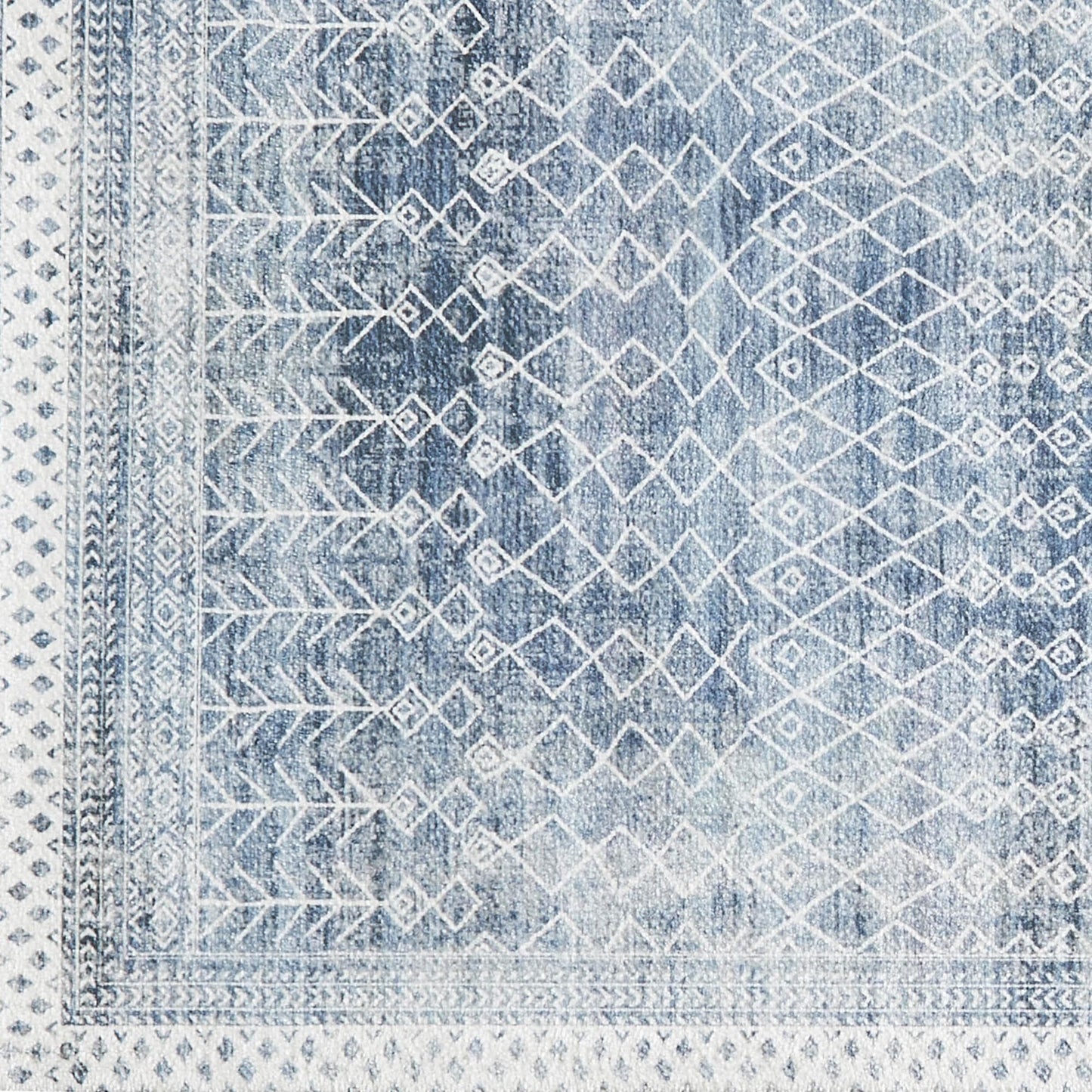 Distressed Moroccan Machine Washable Accent Runner 2'4" x 7' - Neve Collection