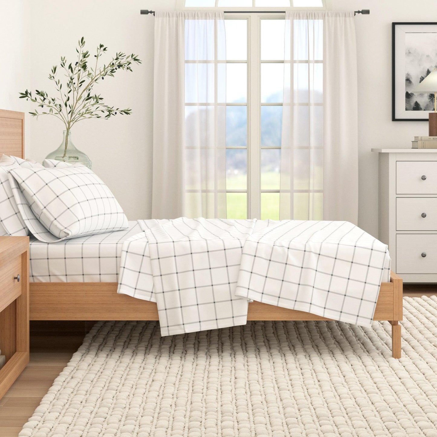 Turkish Cotton Flannel Sheet - Belle Collection