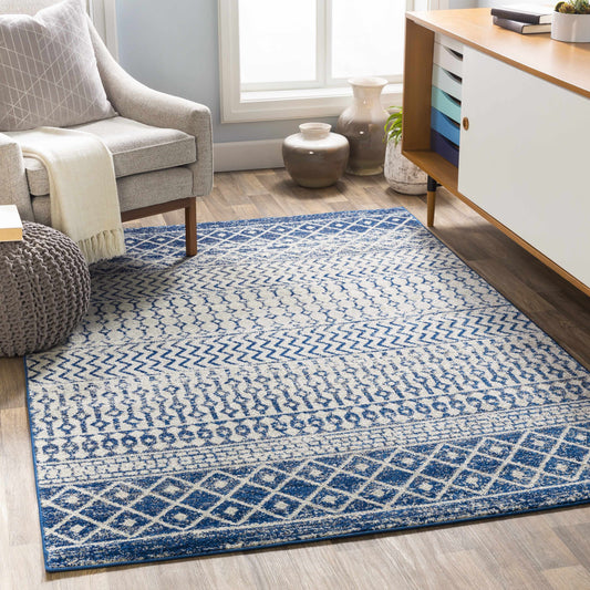 Constantin Blue Area Rug