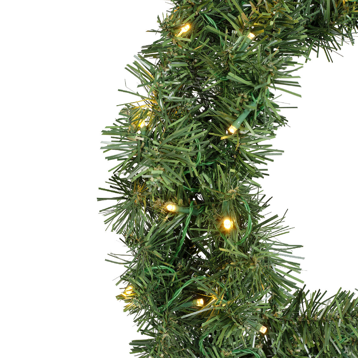Imperial Wreath - 20 Inch - LED Lighted