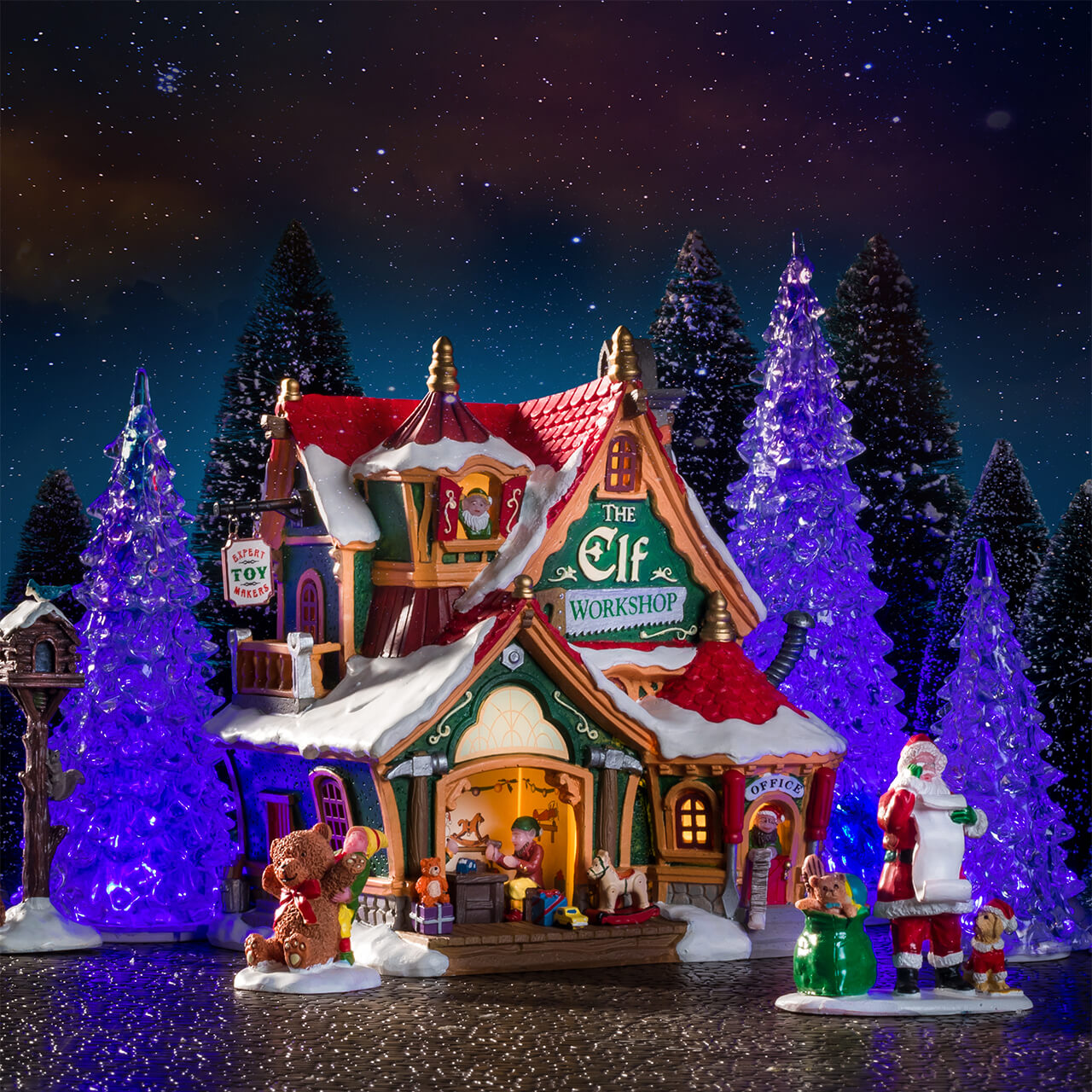 Crystal Color Changing Tree - 8.75 Inch