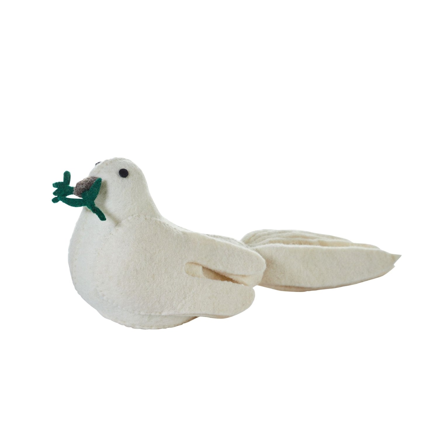 Handmade Hand Felted Wool Christmas Tree Topper - Dove Arcadia Home
