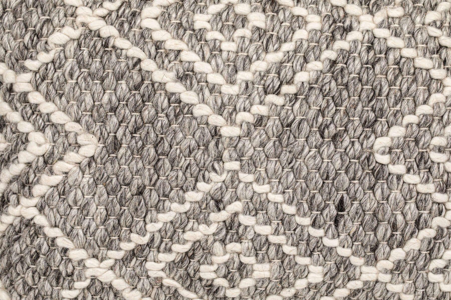 Handwoven Grey Diamond Pillow Covers