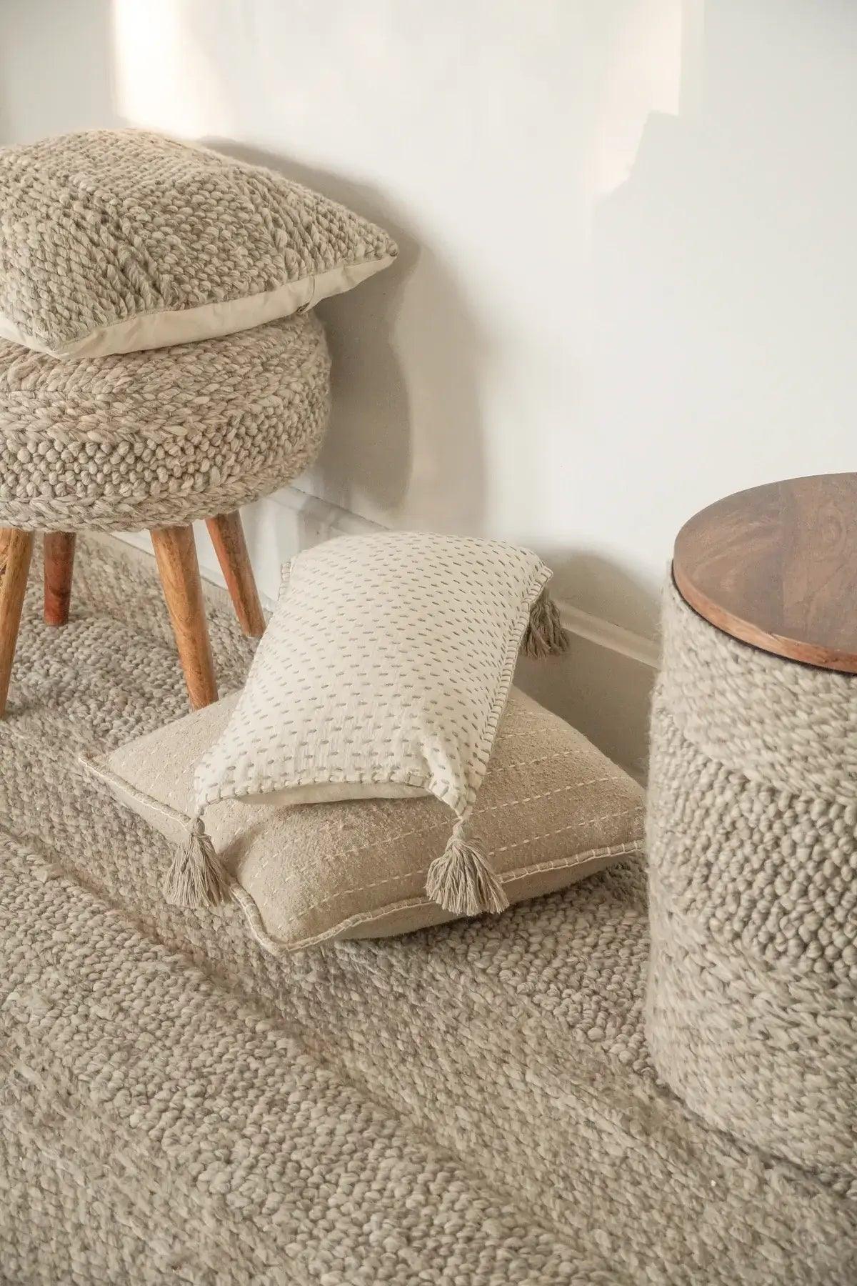 Handwoven Textured Rug